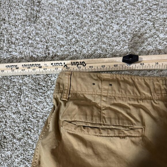 American Eagle Pants Mens 34x32 Khaki Relaxed Straight Chino Cotton Casual - Picture 11 of 13